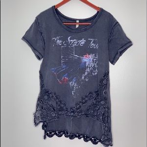 Free people graphic tee